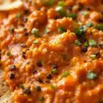 creamy buffalo chicken tailgate dip - featured image