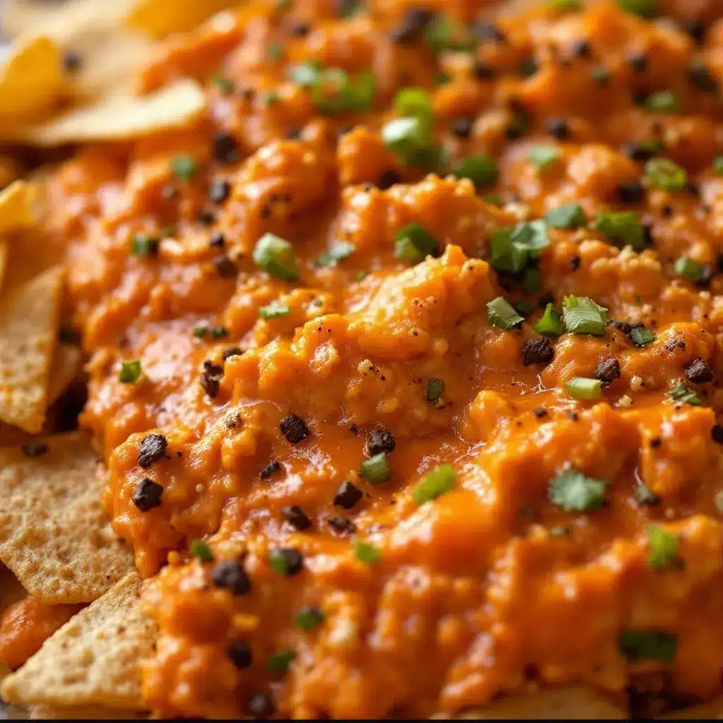 creamy buffalo chicken tailgate dip preparation steps
