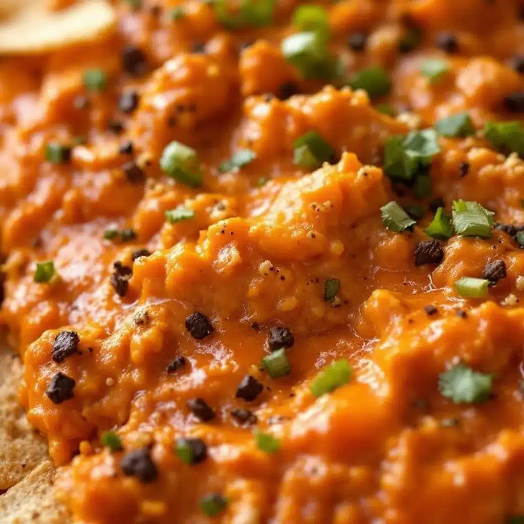 creamy buffalo chicken tailgate dip - featured image