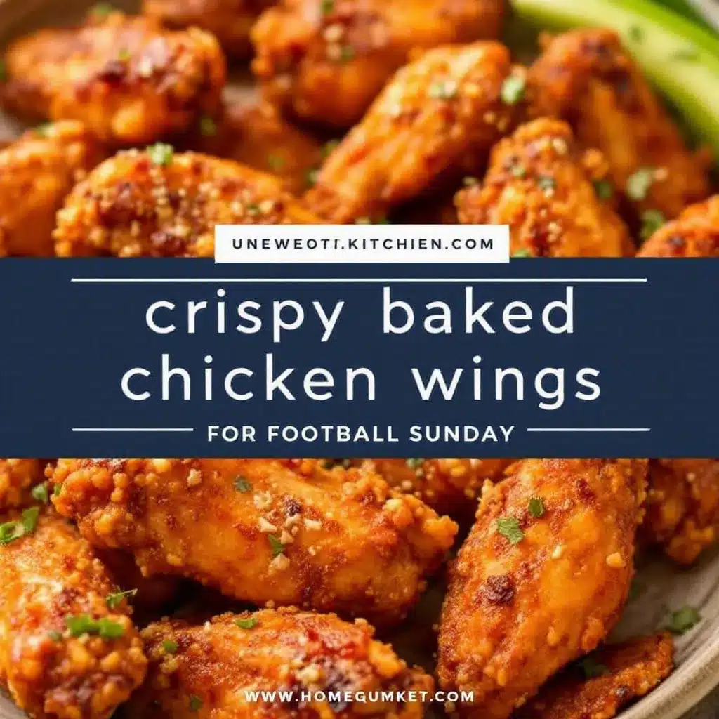 crispy baked chicken wings preparation steps