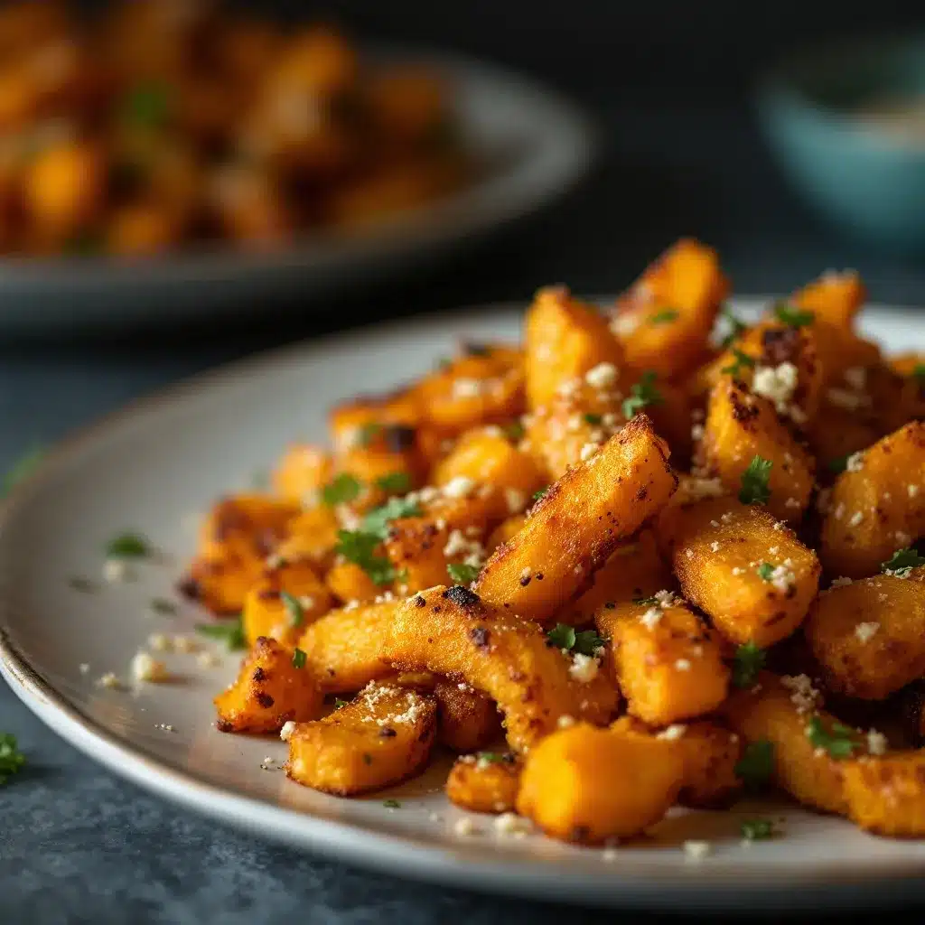crispy parmesan butternut squash fries preparation steps