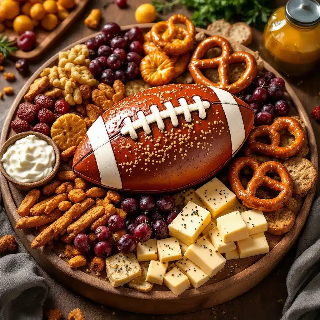 easy football charcuterie board preparation steps