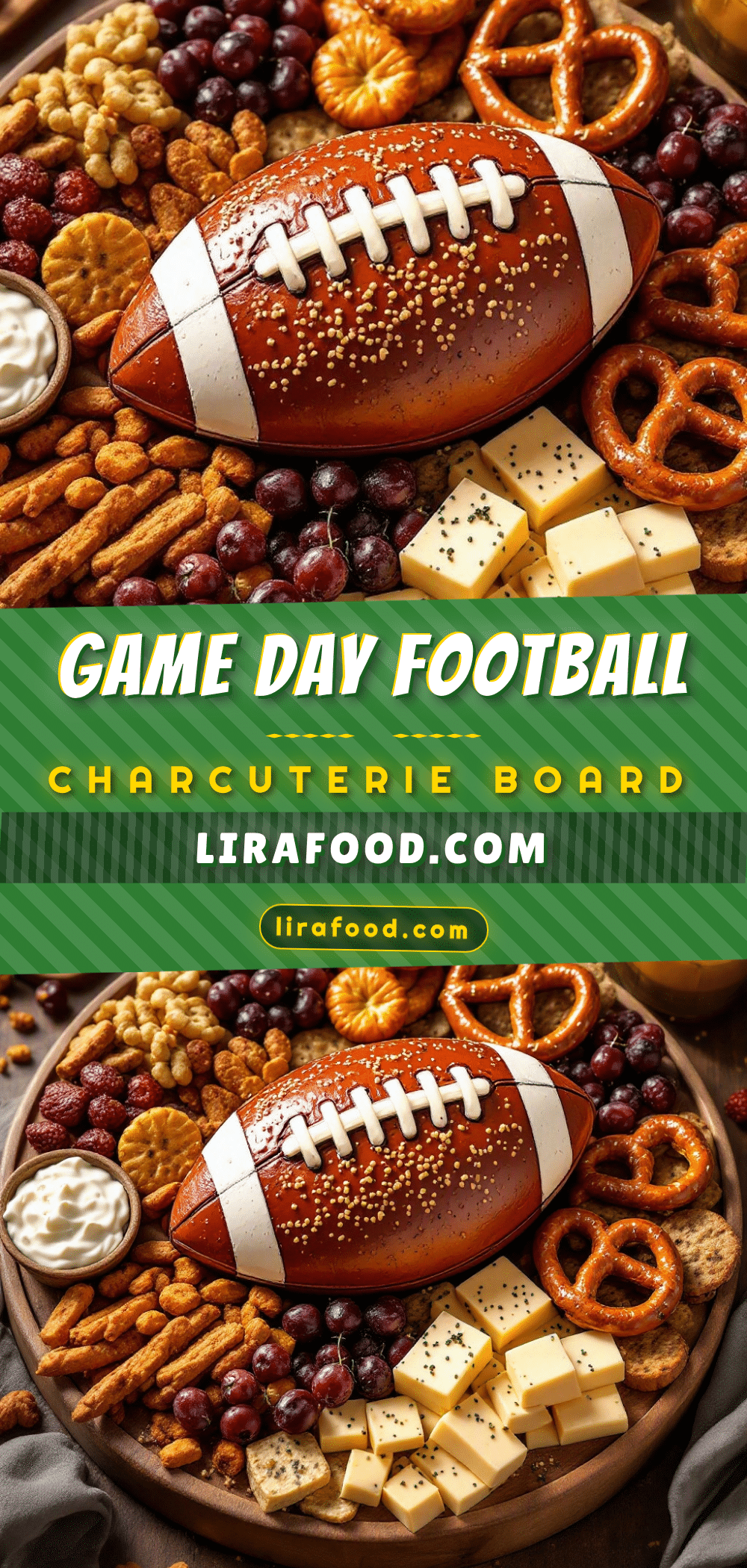 easy football charcuterie board recipe