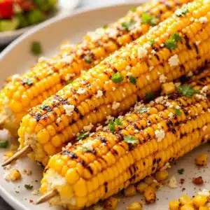 grilled corn elote skewers - featured image