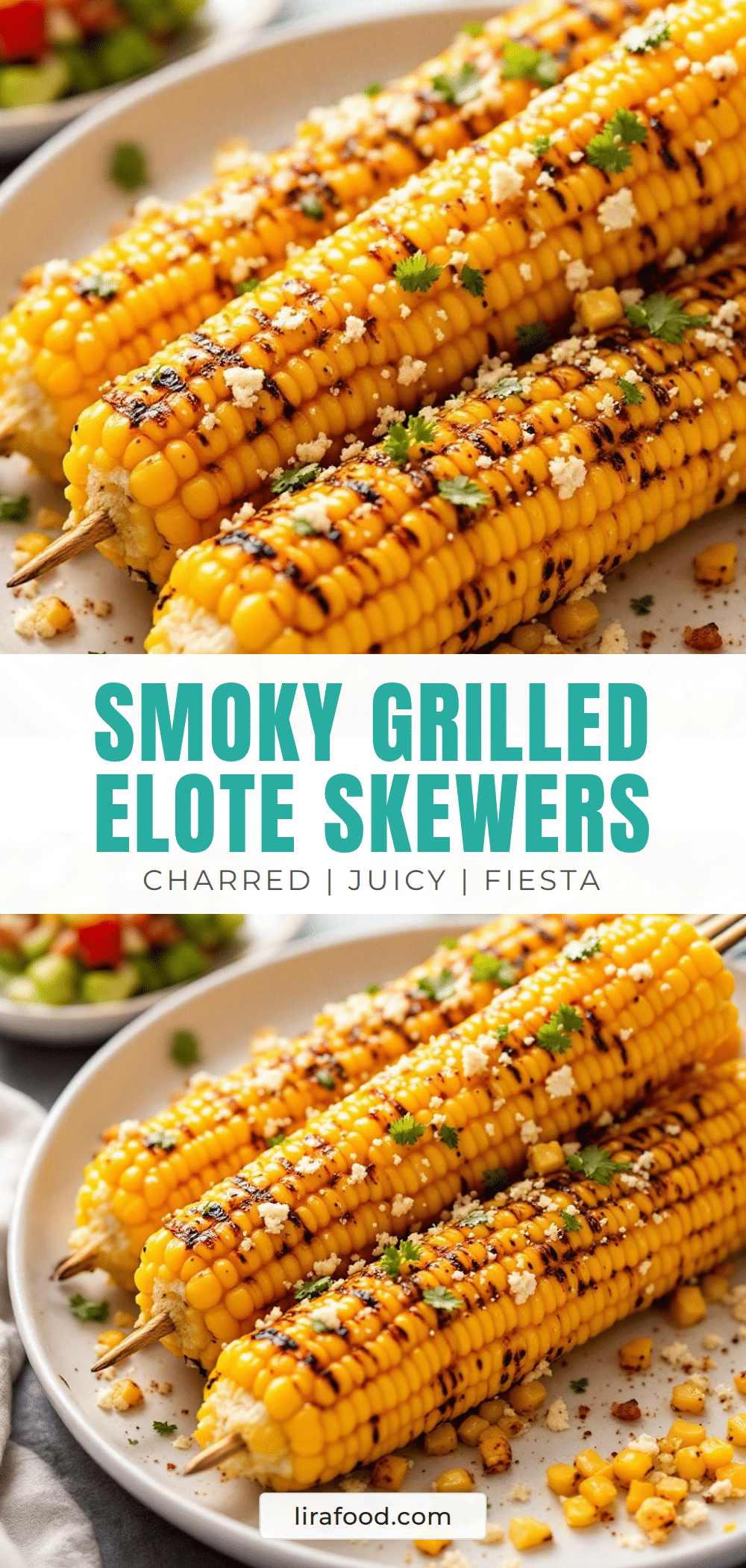 grilled corn elote skewers recipe