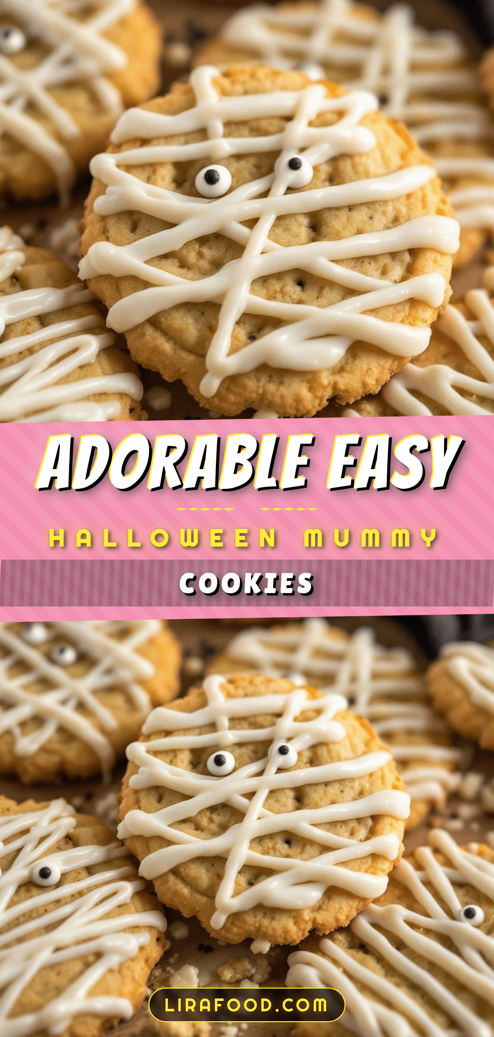 halloween mummy sugar cookies recipe
