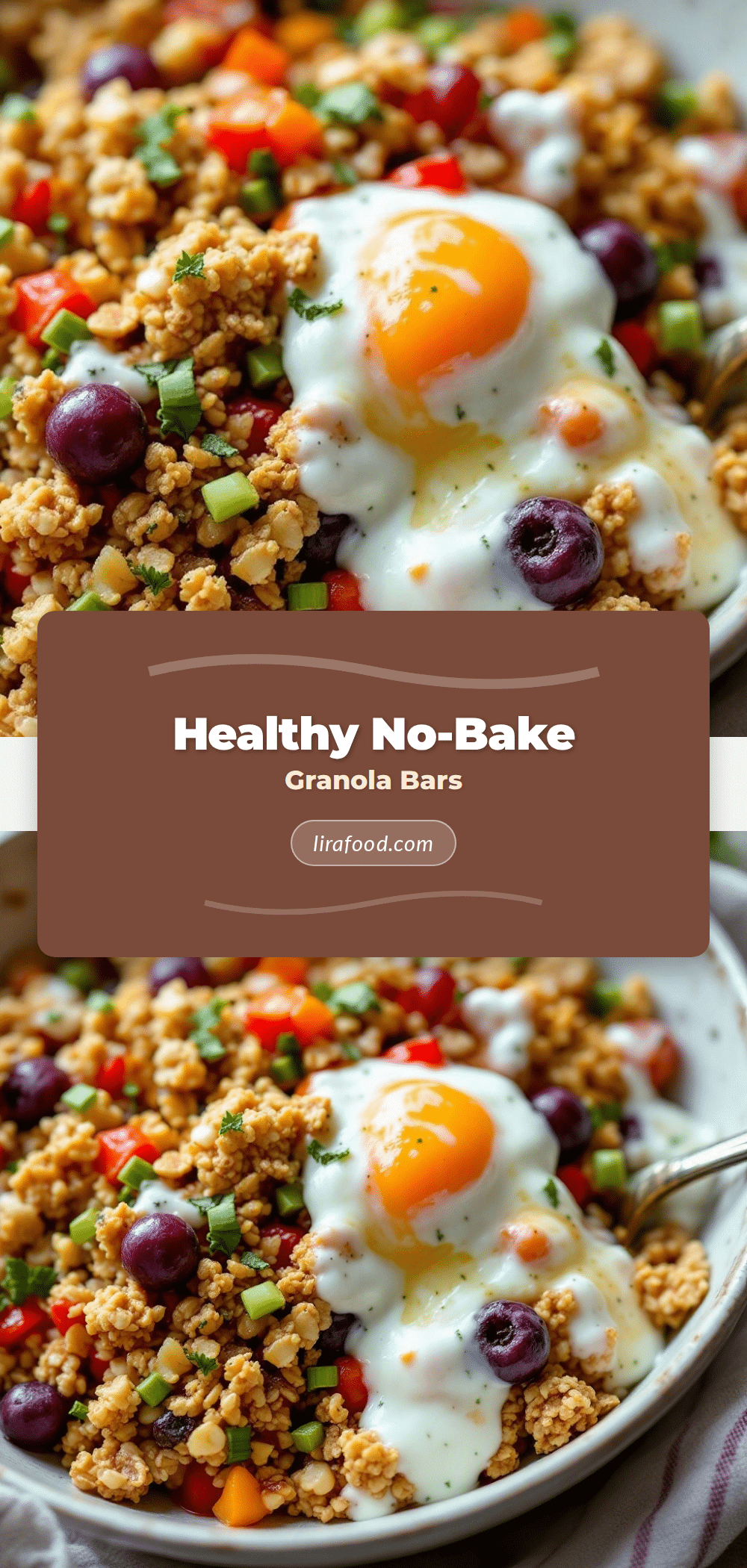 healthy no-bake granola bars recipe