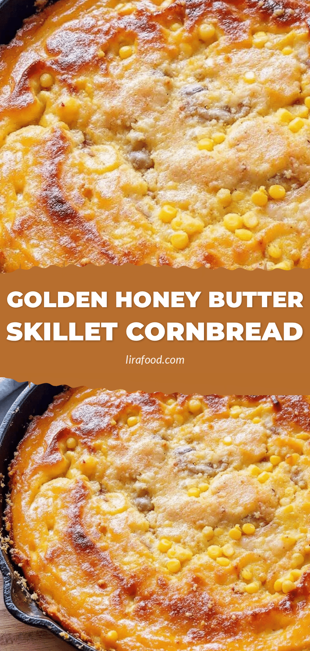 honey butter skillet cornbread recipe