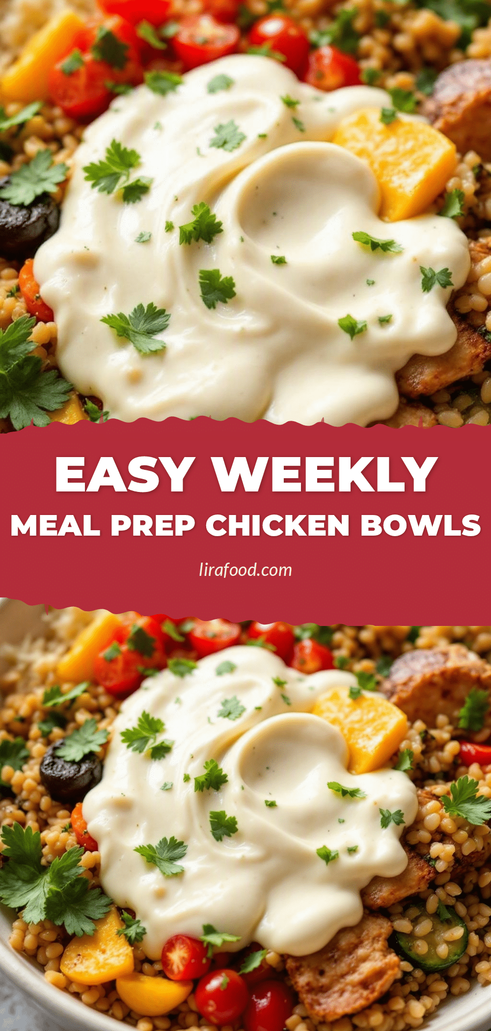 meal prep chicken and rice bowls recipe