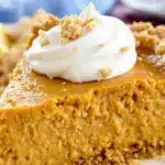 no-bake pumpkin pie - featured image