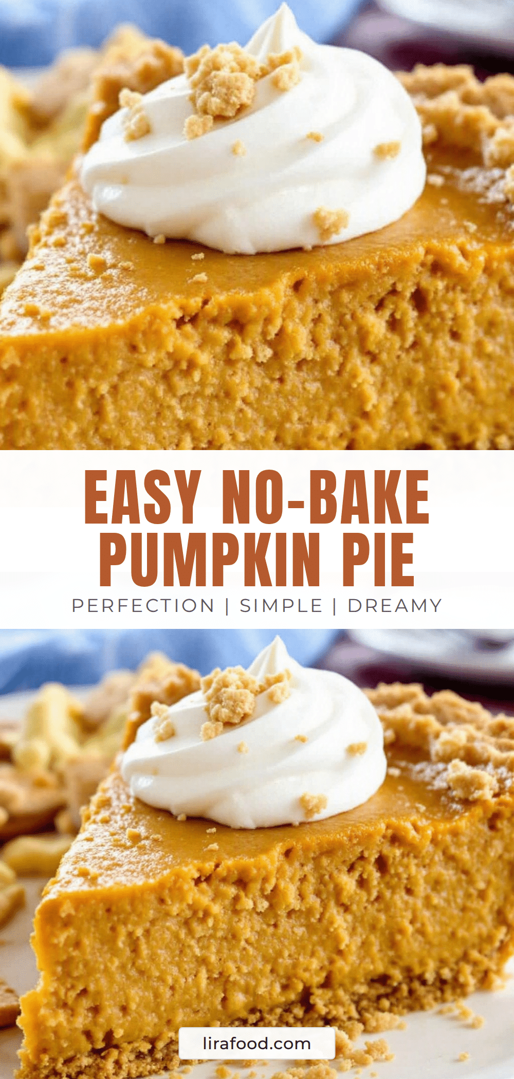no-bake pumpkin pie recipe