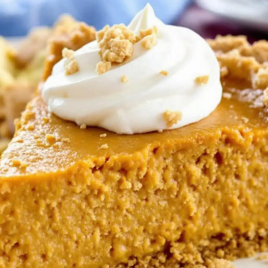 no-bake pumpkin pie - featured image