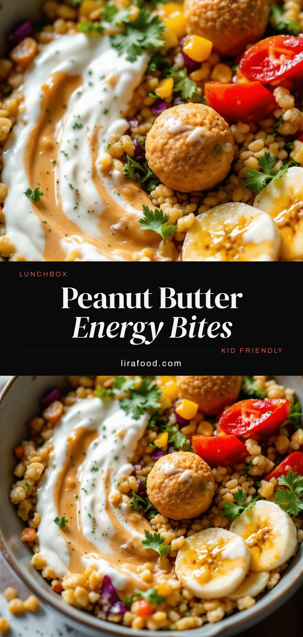 peanut butter banana energy bites recipe