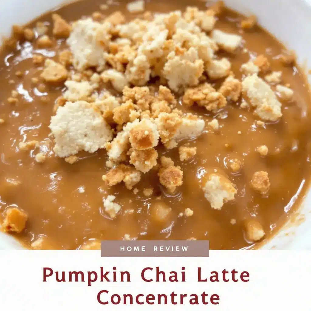 pumpkin chai latte concentrate preparation steps