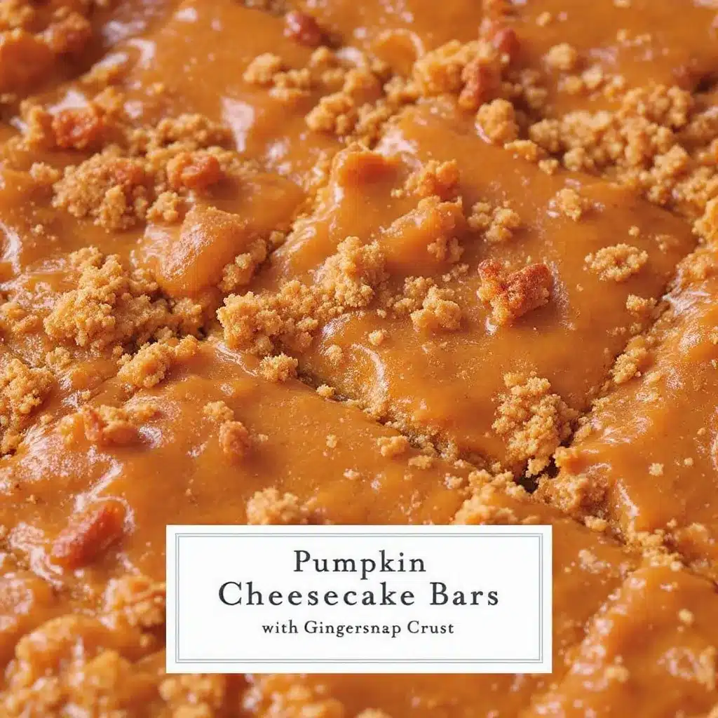 pumpkin cheesecake bars preparation steps