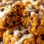 pumpkin chocolate chip cookies - featured image