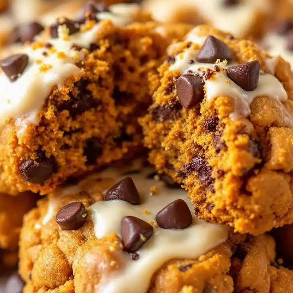 pumpkin chocolate chip cookies - featured image