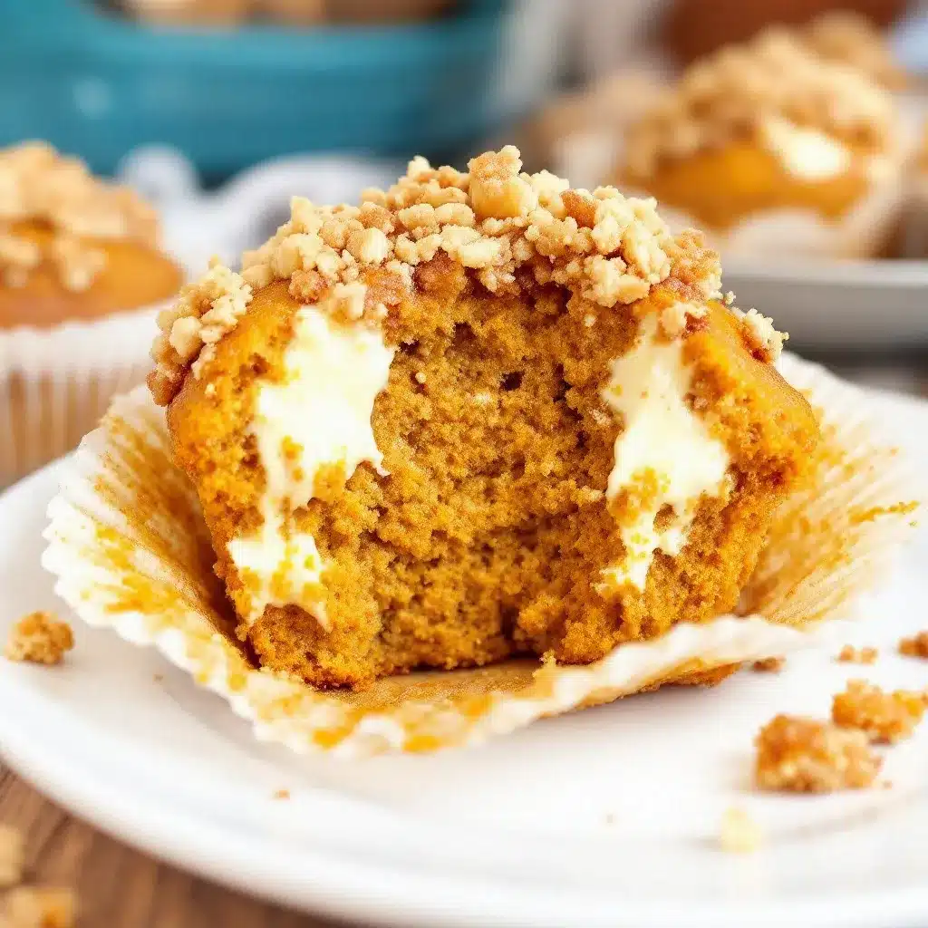 pumpkin cream cheese muffins preparation steps