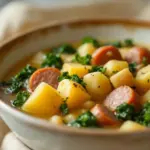 sausage and potato soup - featured image