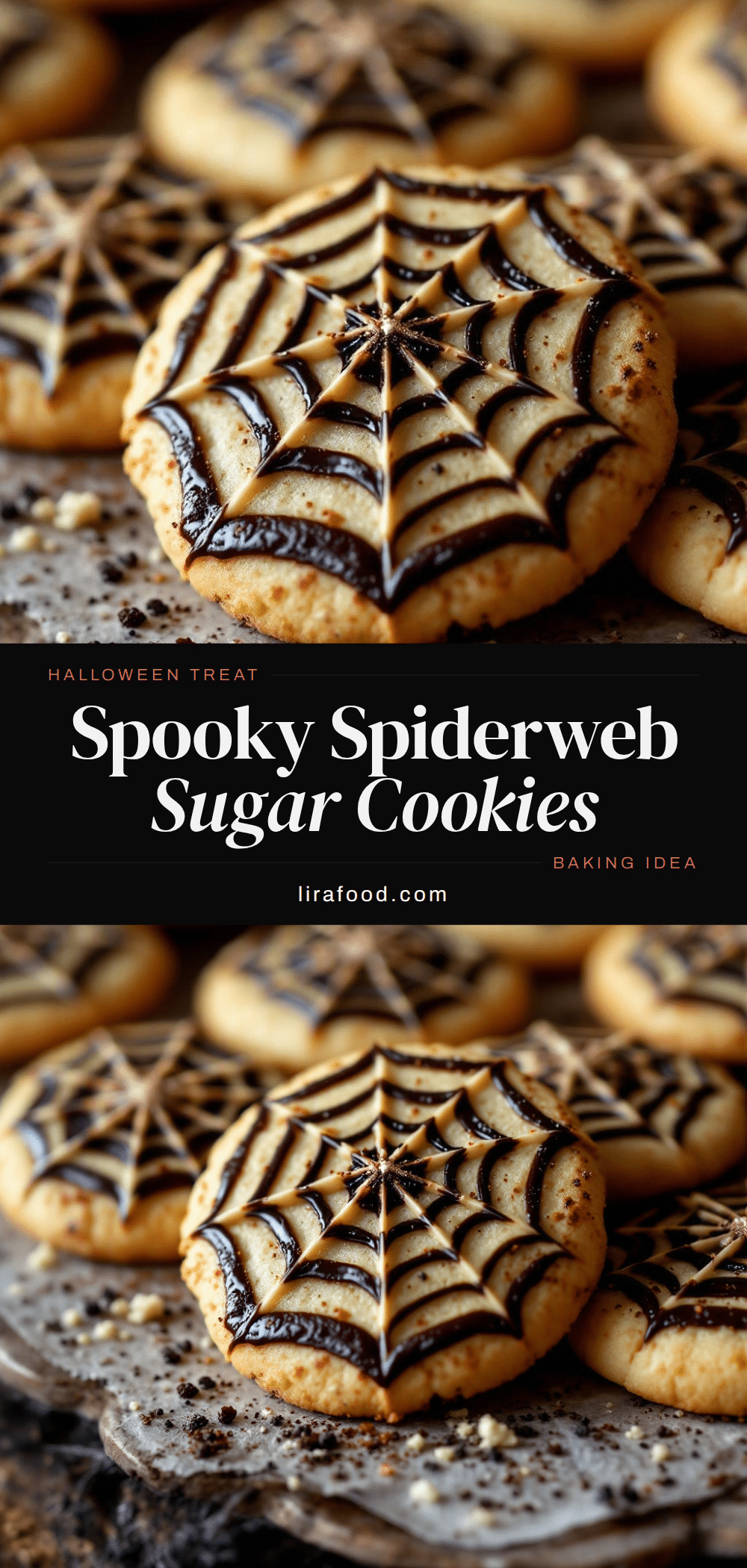 spiderweb sugar cookies recipe