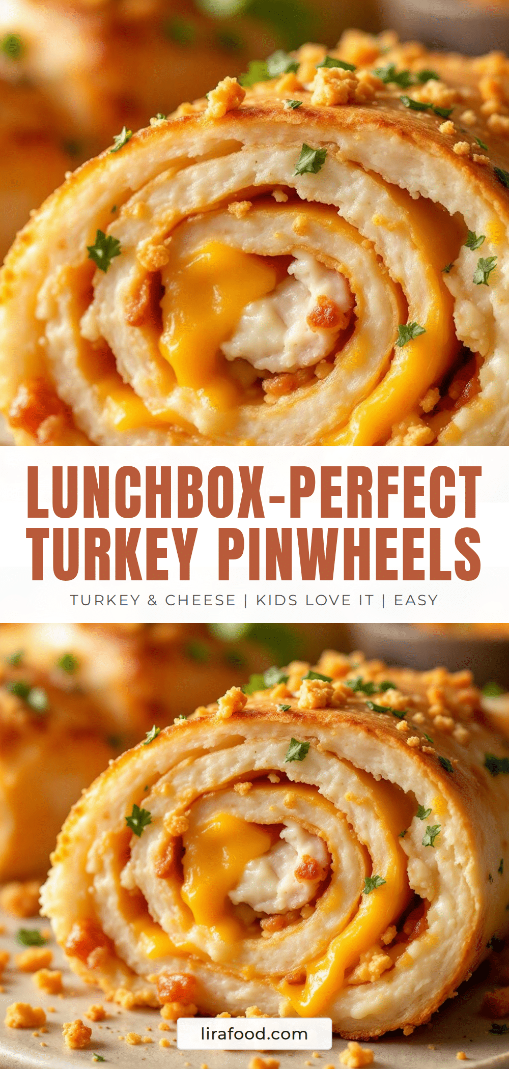 turkey and cheese pinwheel roll-ups for kids recipe