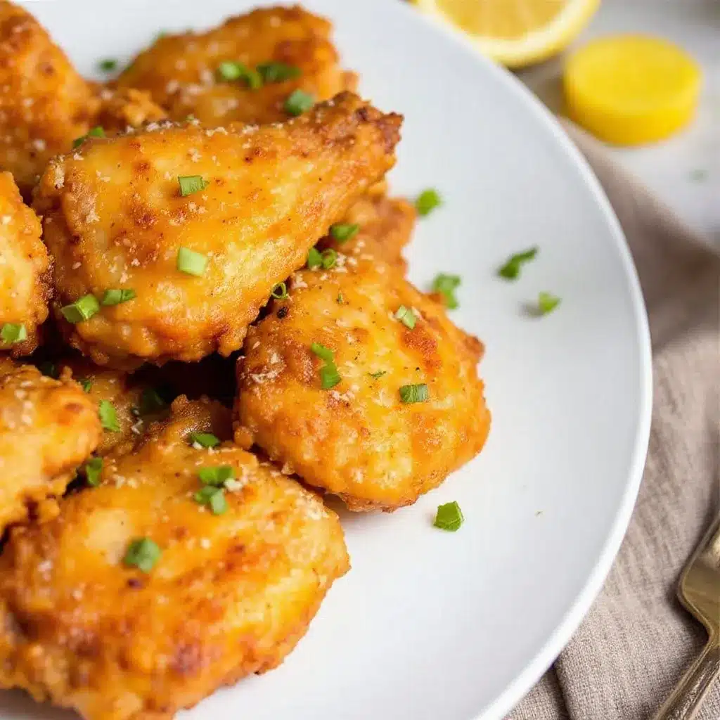air fryer parmesan garlic chicken wings preparation steps
