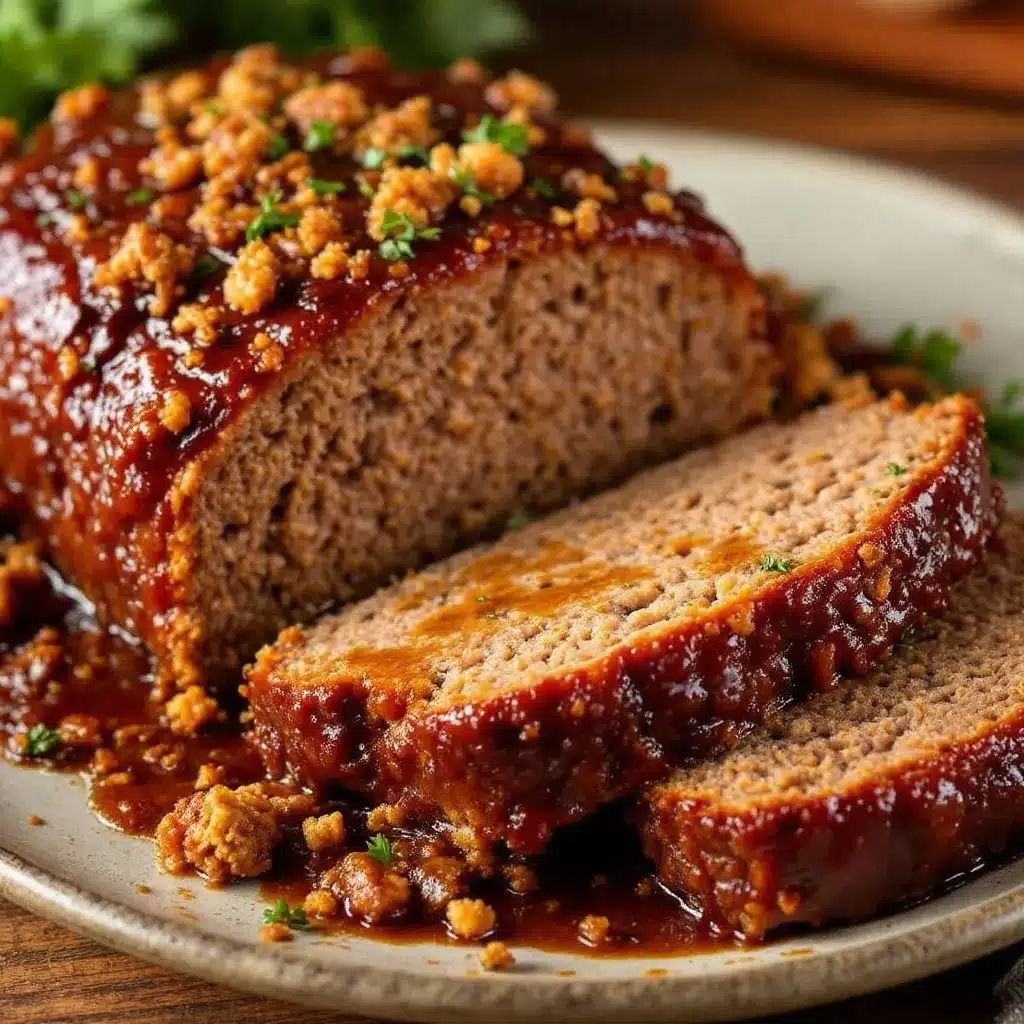 best classic meatloaf recipe with brown sugar glaze preparation steps