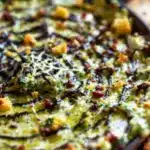 best homemade spiderweb spinach dip for halloween - featured image