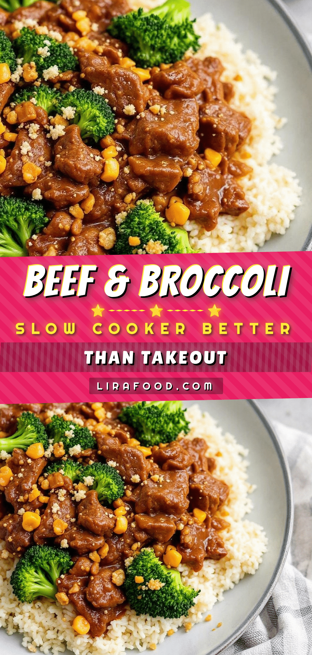 Better Slow Cooker Beef and Broccoli Recipe recipe