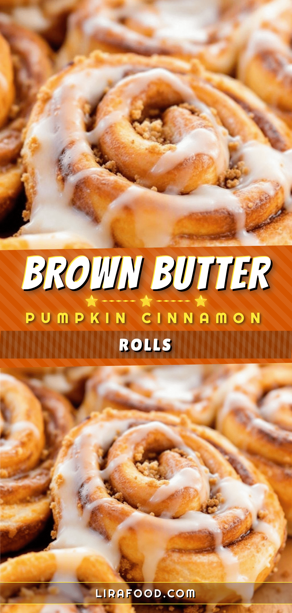 brown butter pumpkin cinnamon rolls recipe
