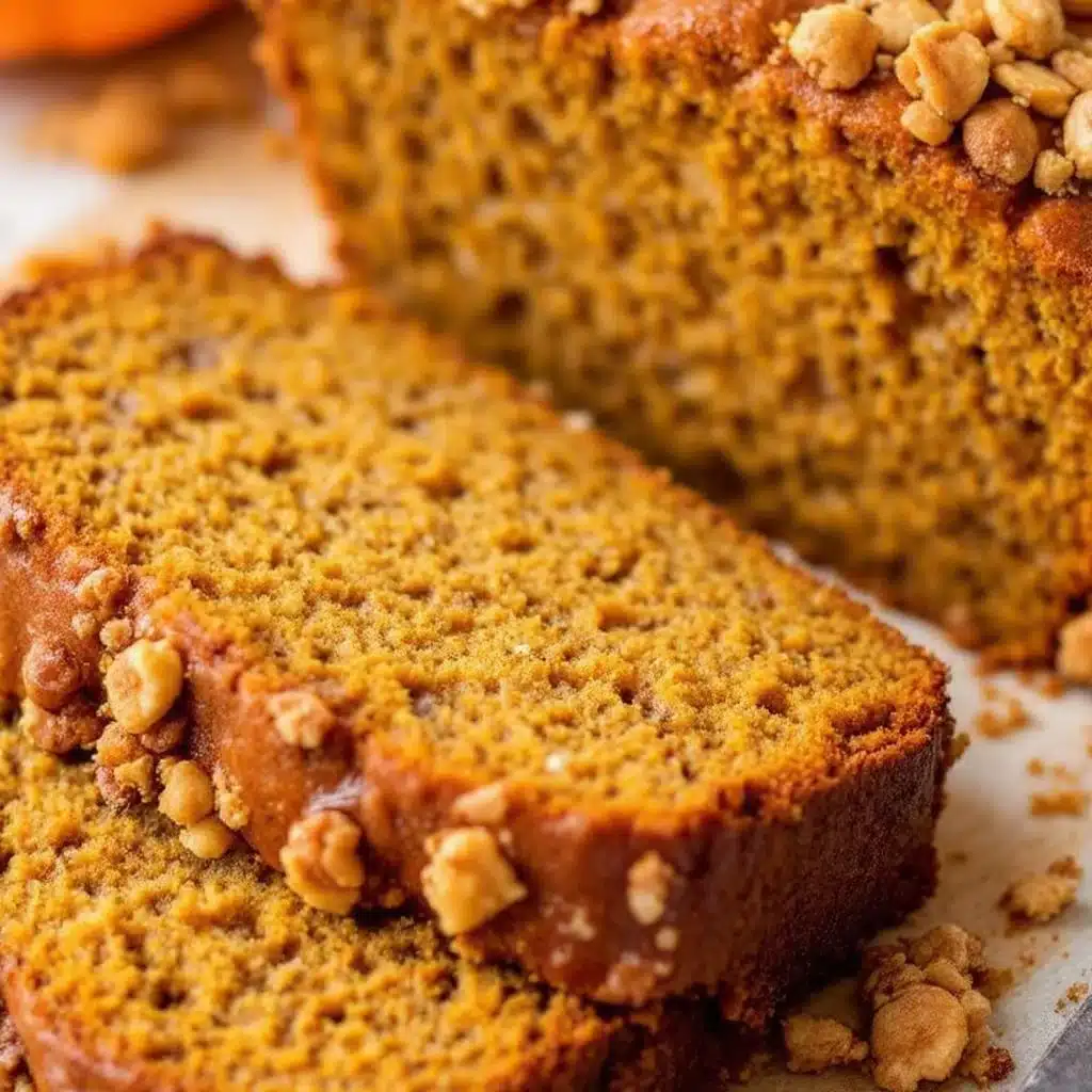 brown sugar pumpkin banana bread - featured image