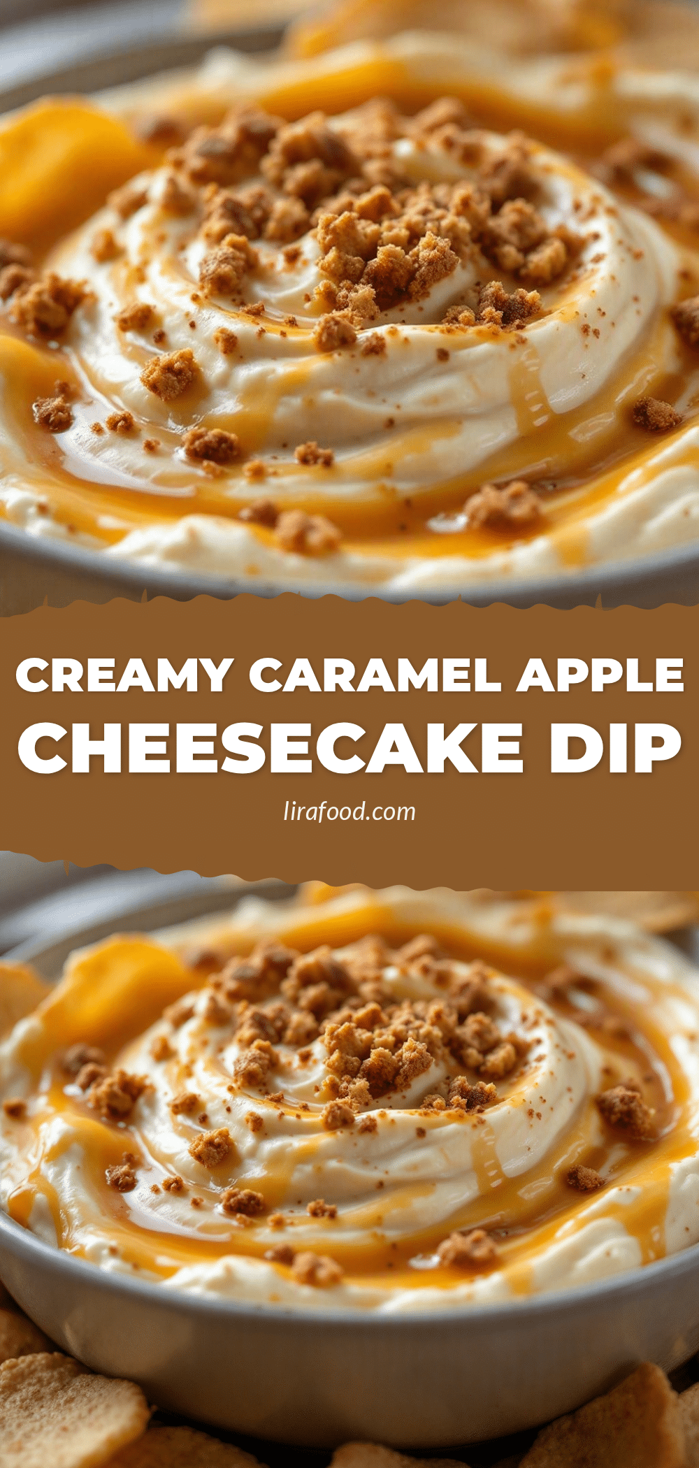 caramel apple cheesecake dip recipe