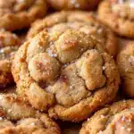 chewy pumpkin snickerdoodle cookies - featured image