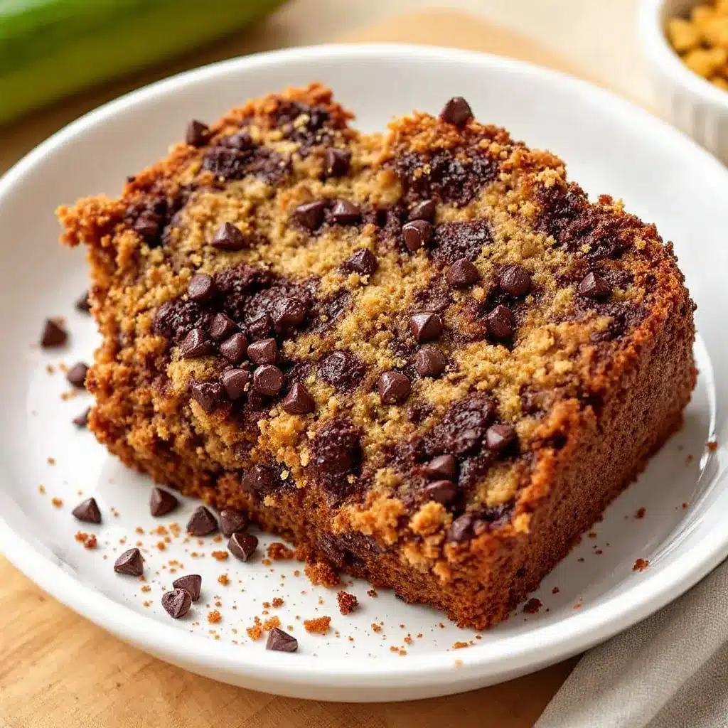 chocolate chip zucchini bread preparation steps