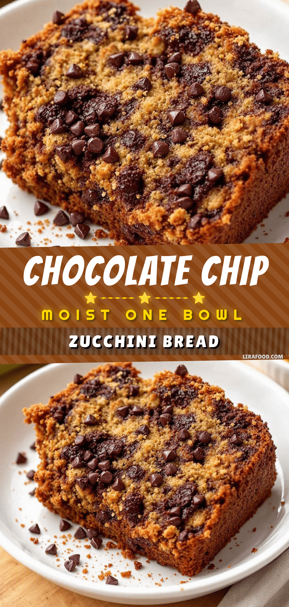 chocolate chip zucchini bread recipe