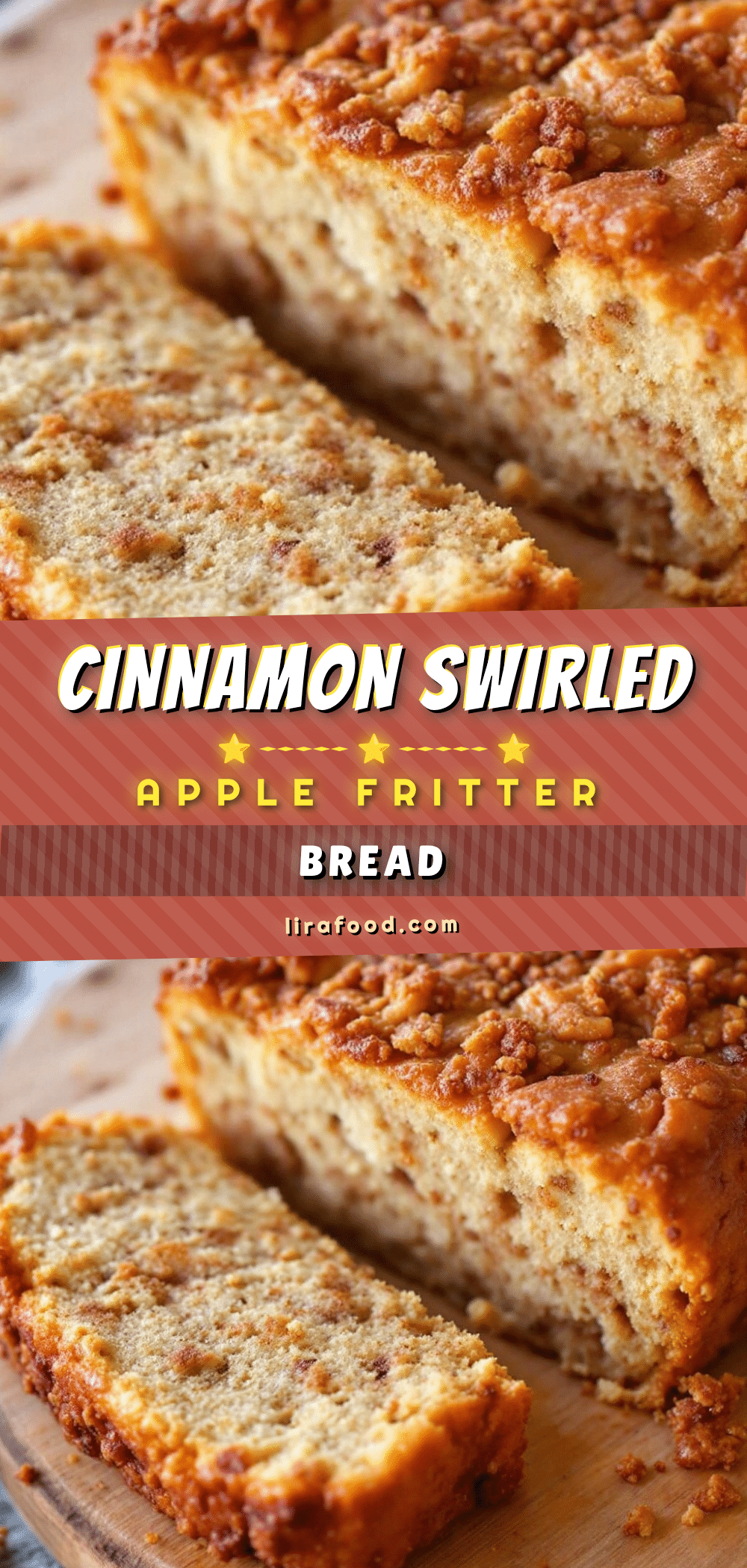 cinnamon apple fritter bread recipe