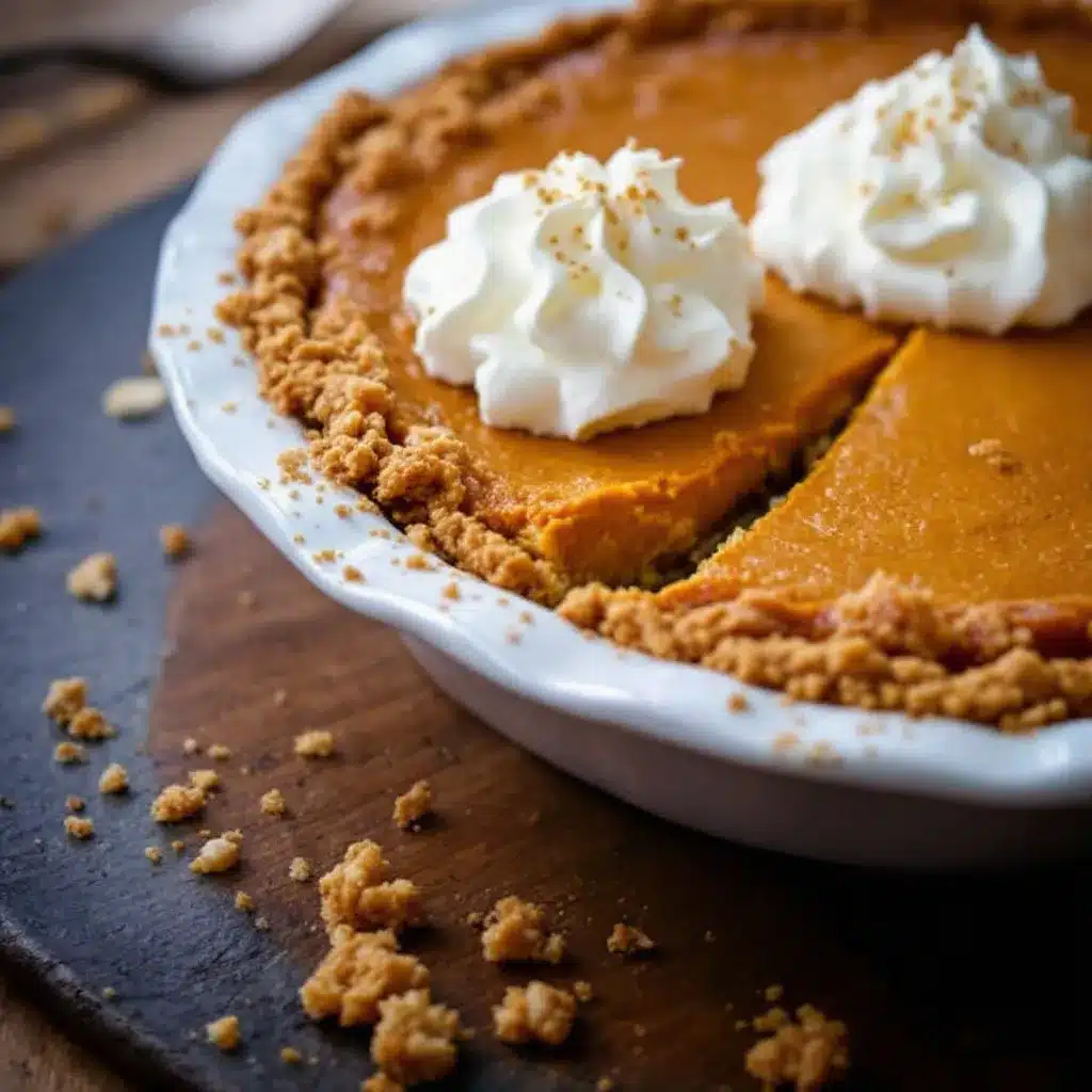 classic pumpkin pie preparation steps