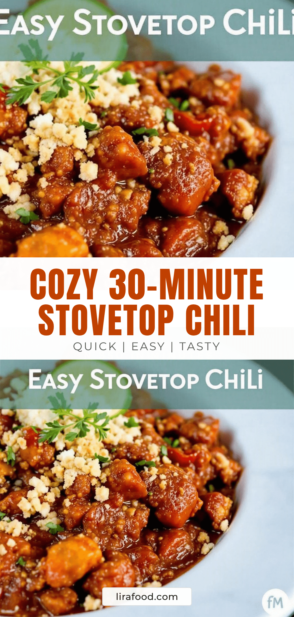cozy stovetop chili recipe