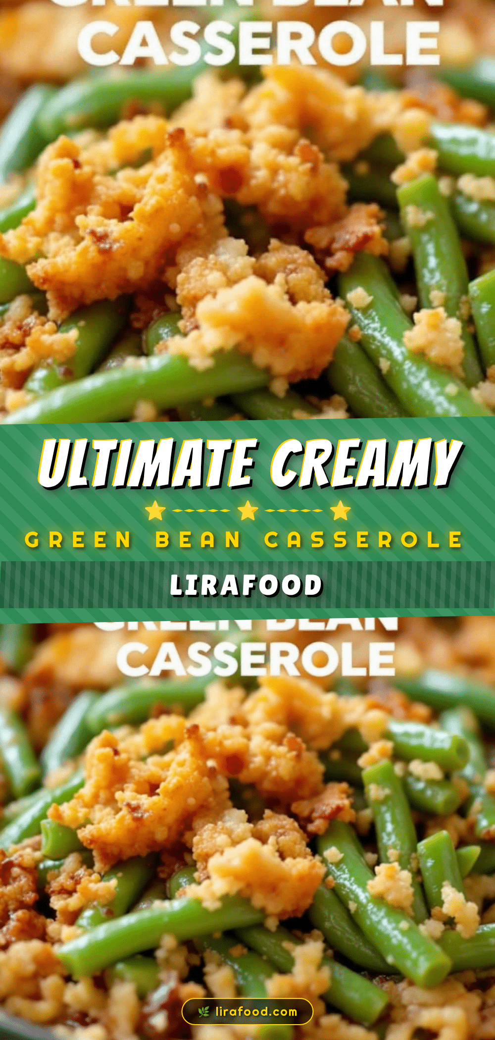 creamy green bean casserole recipe