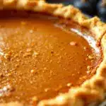 creamy homemade pumpkin pie from scratch - featured image