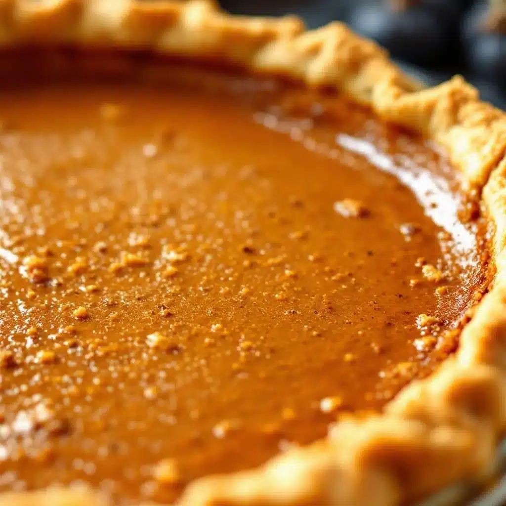 creamy homemade pumpkin pie from scratch - featured image