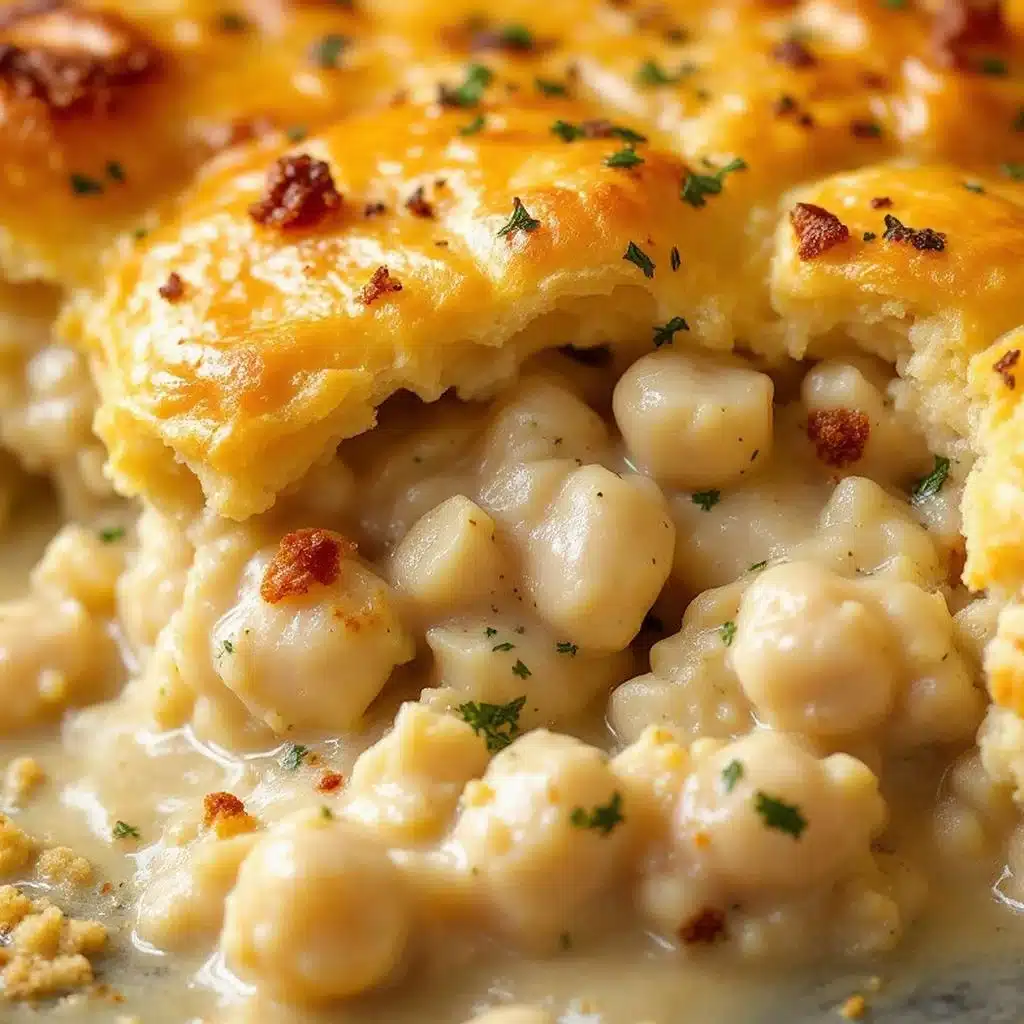 creamy marry me chicken pot pie - featured image