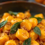creamy pumpkin gnocchi - featured image