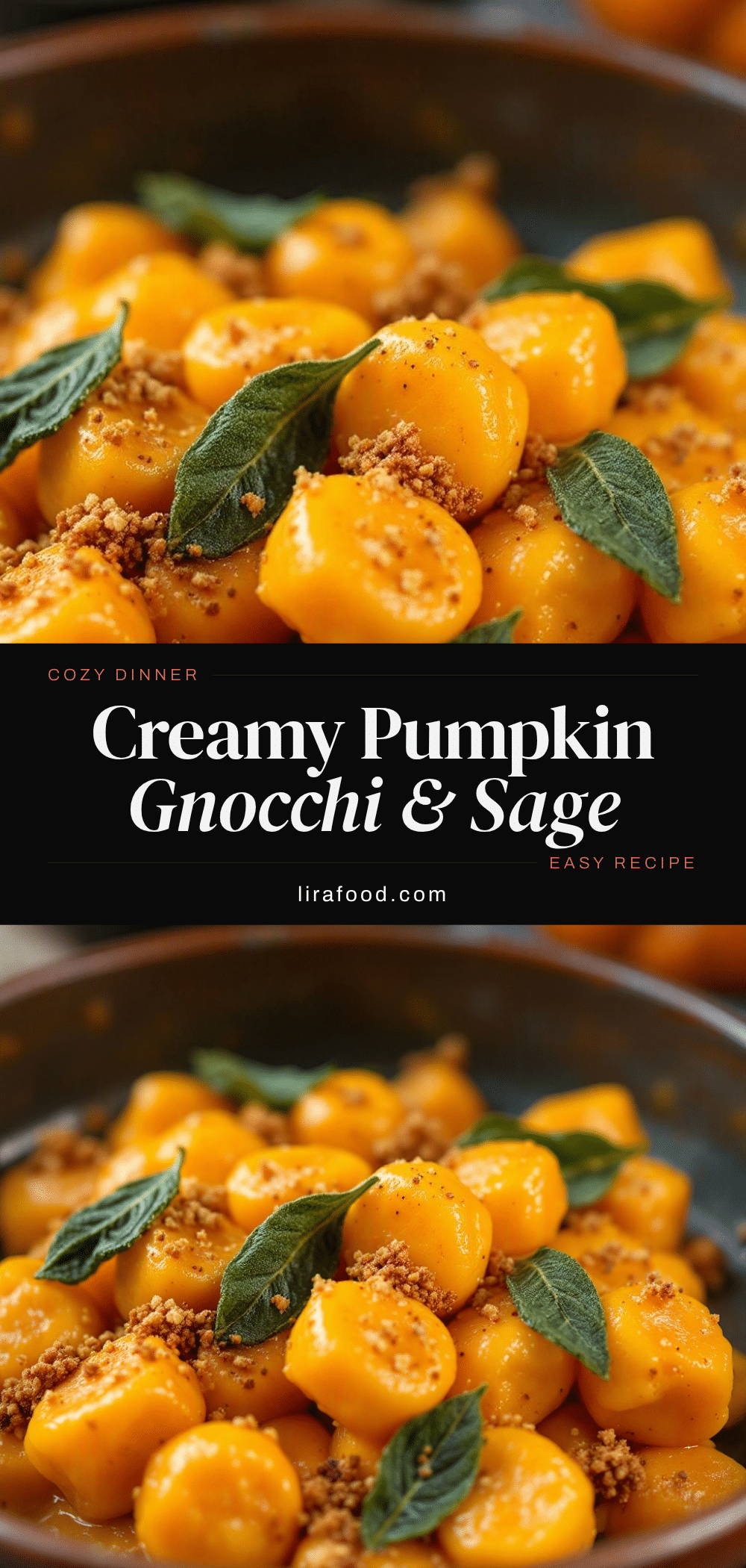 creamy pumpkin gnocchi recipe