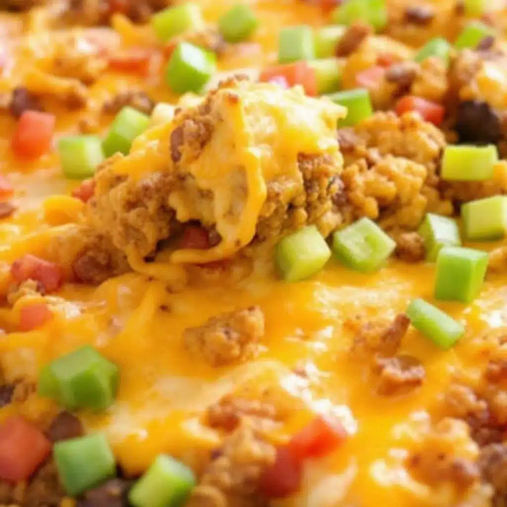 Creamy Pumpkin Patch 7-Layer Taco Dip - featured image