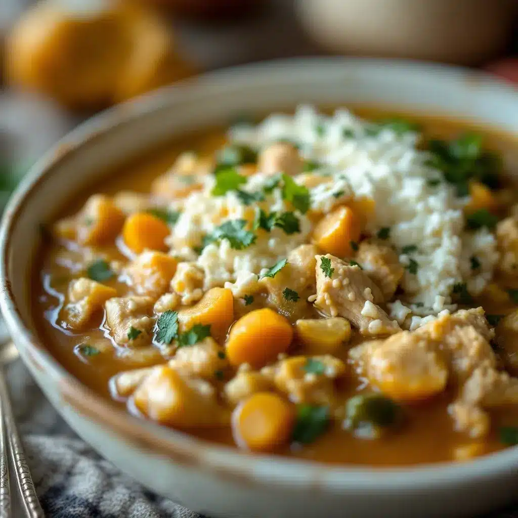 creamy white chicken chili with poblano preparation steps