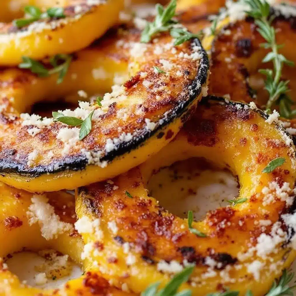 Crispy Delicata Squash Rings - featured image