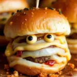 Crispy Mini Mummy Meatball Sliders - featured image