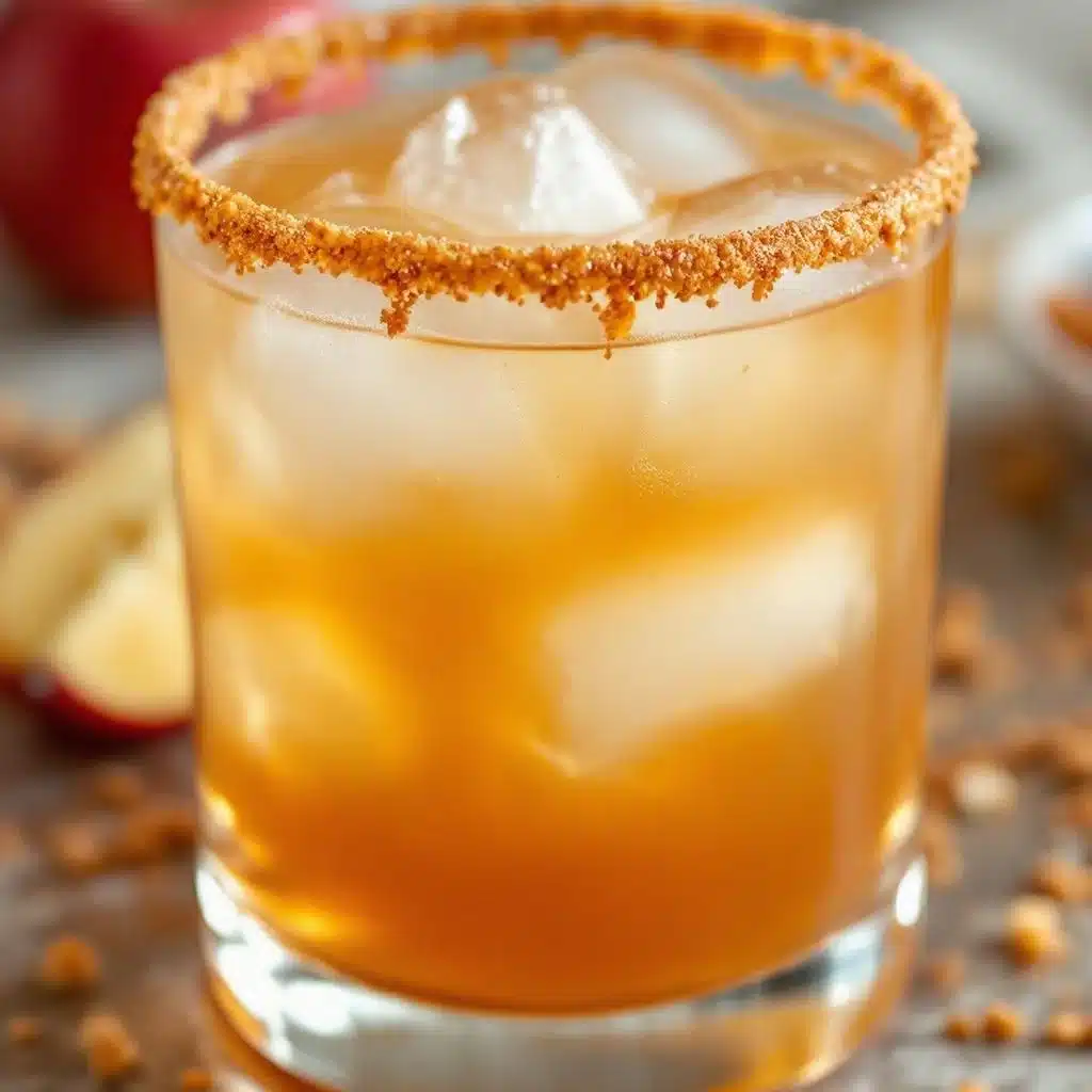 Crispy Poison Apple Vodka Cocktail - featured image