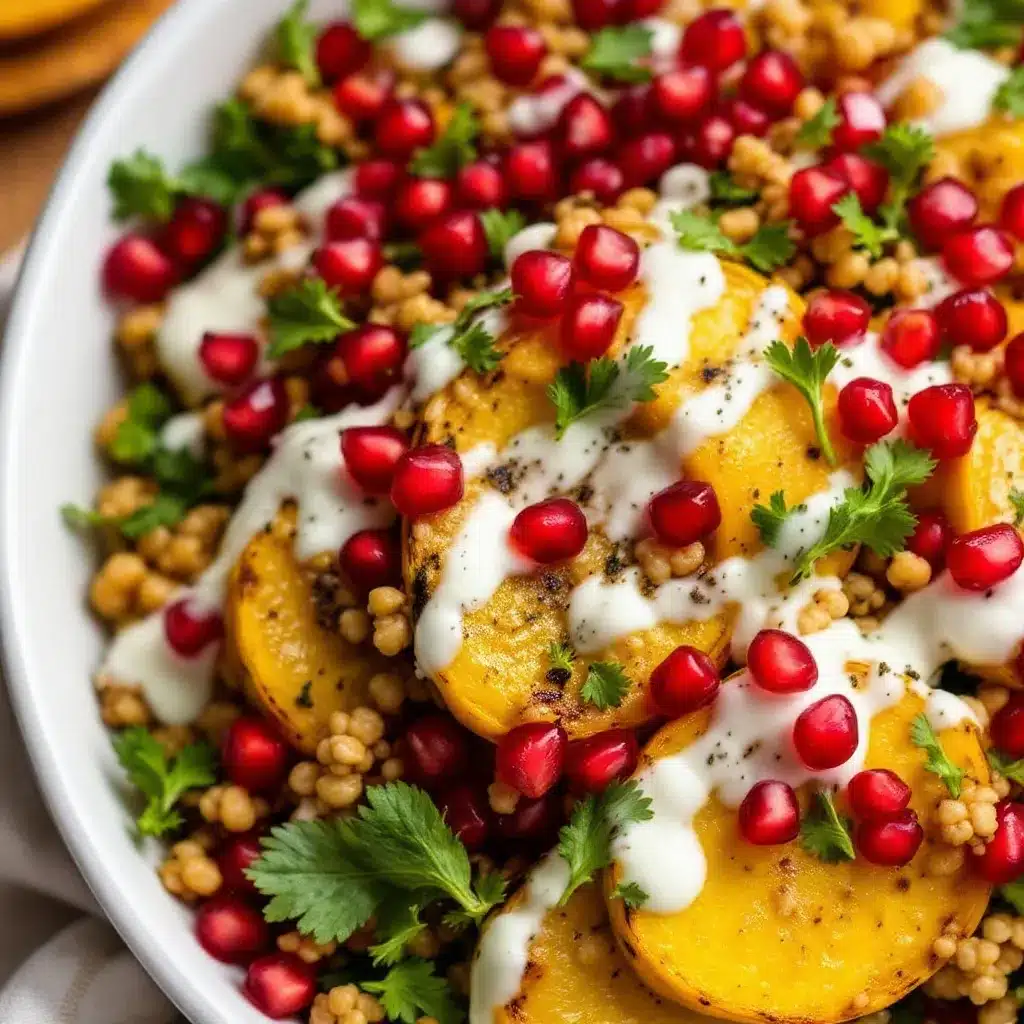crispy roasted delicata squash salad preparation steps